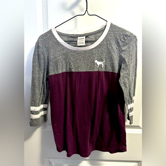 PINK 3/4 sleeve shirt - Picture 1 of 2